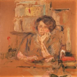 Porträt von Jacqueline Fontaine (frühe Version), 1911